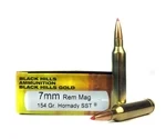 Black Hills Gold 7mm Remington Magnum Ammo 154 Grain Hornady SST