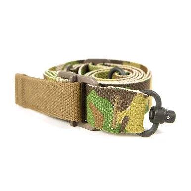 Blue Force Gear Vickers Push Button Sling, MultiCam Cordura, Padded Rifle