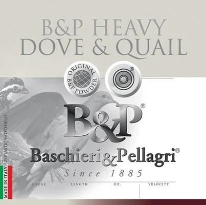 B&P 12B18D8 Dove & Quail 12 Gauge 2.75" 1 1/8 oz 8 Shot Shotgun Ammo - 25 Rounds - 149229