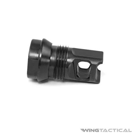 Breek Arms 2BO-S Short 9mm Muzzle Brake with Outside Thread