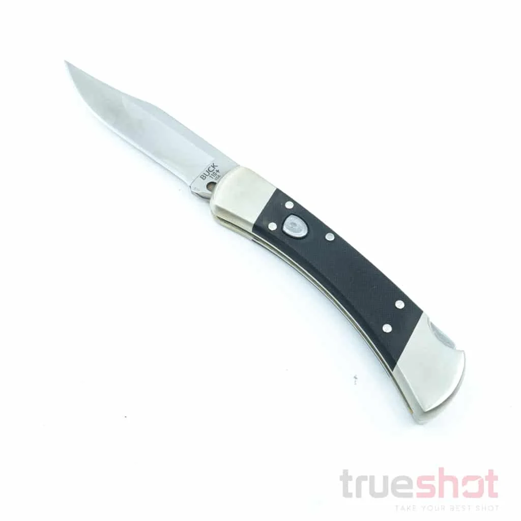 Buck - 110 Auto Elite -Black G-10 - S30V - Satin - 3.75"
