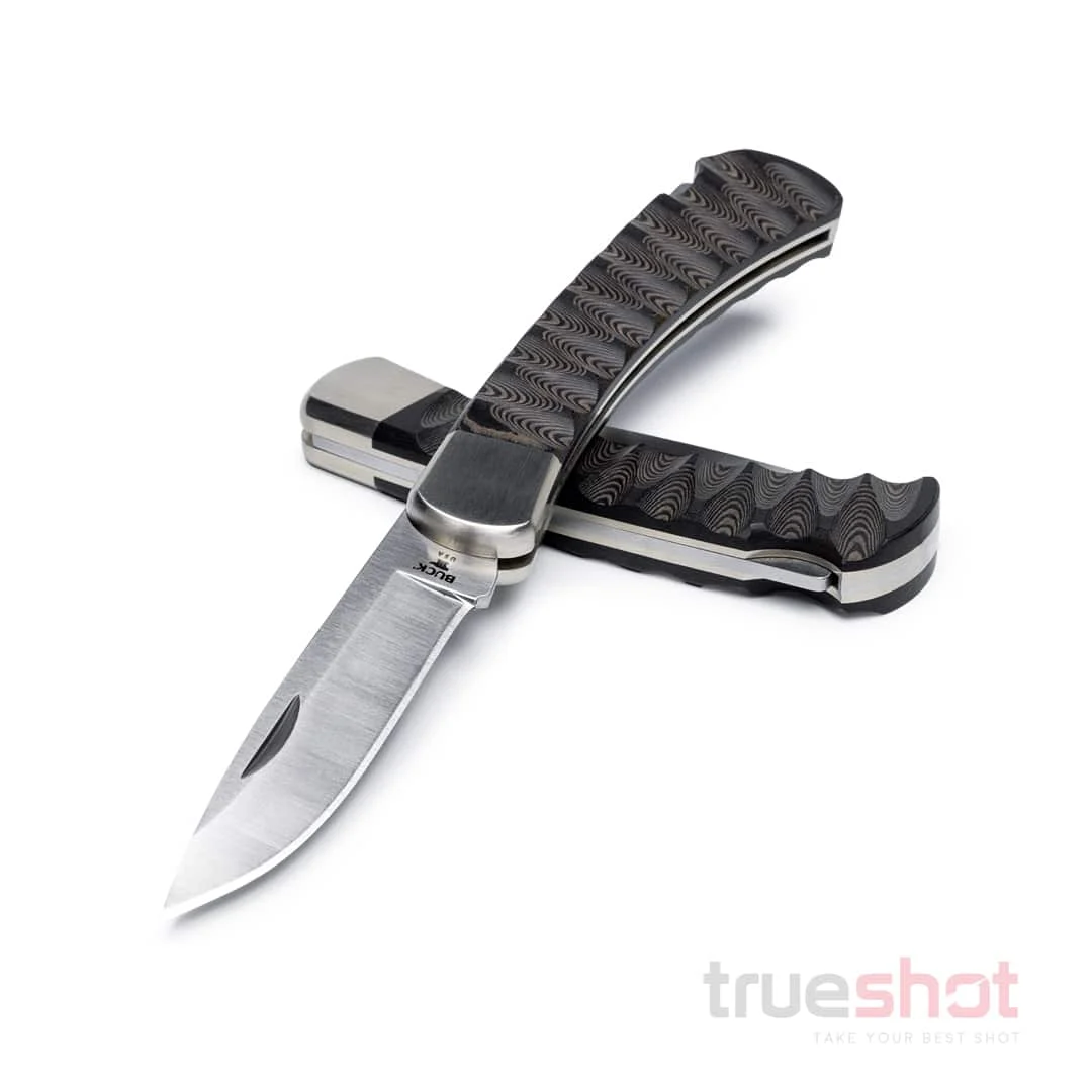 Buck - 110 FoldingHunter - Limited Edition - Black - Laminate - S45VN - 3.75"