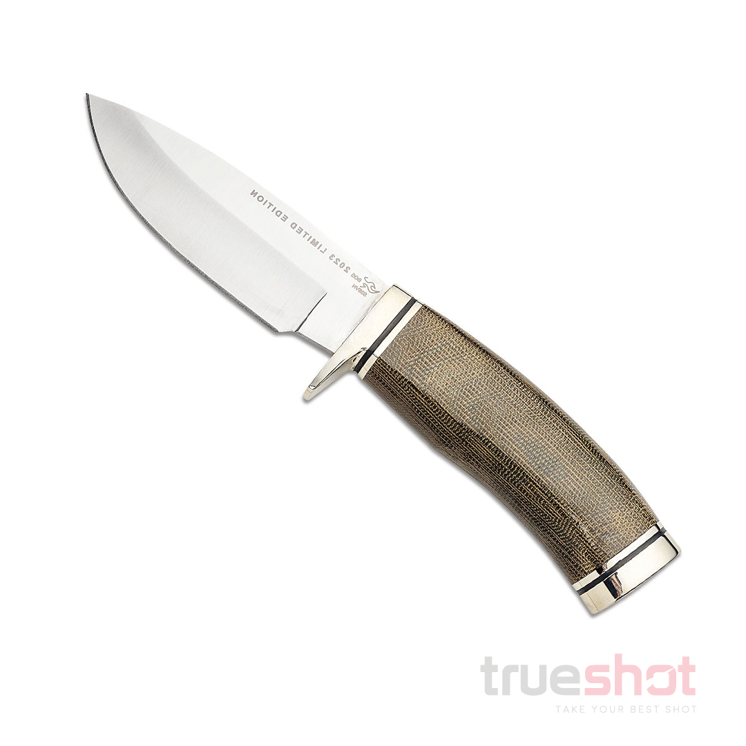 Buck - 192 Vanguard - Limited Edition - Green - Micarta - S35VN - 4.125"