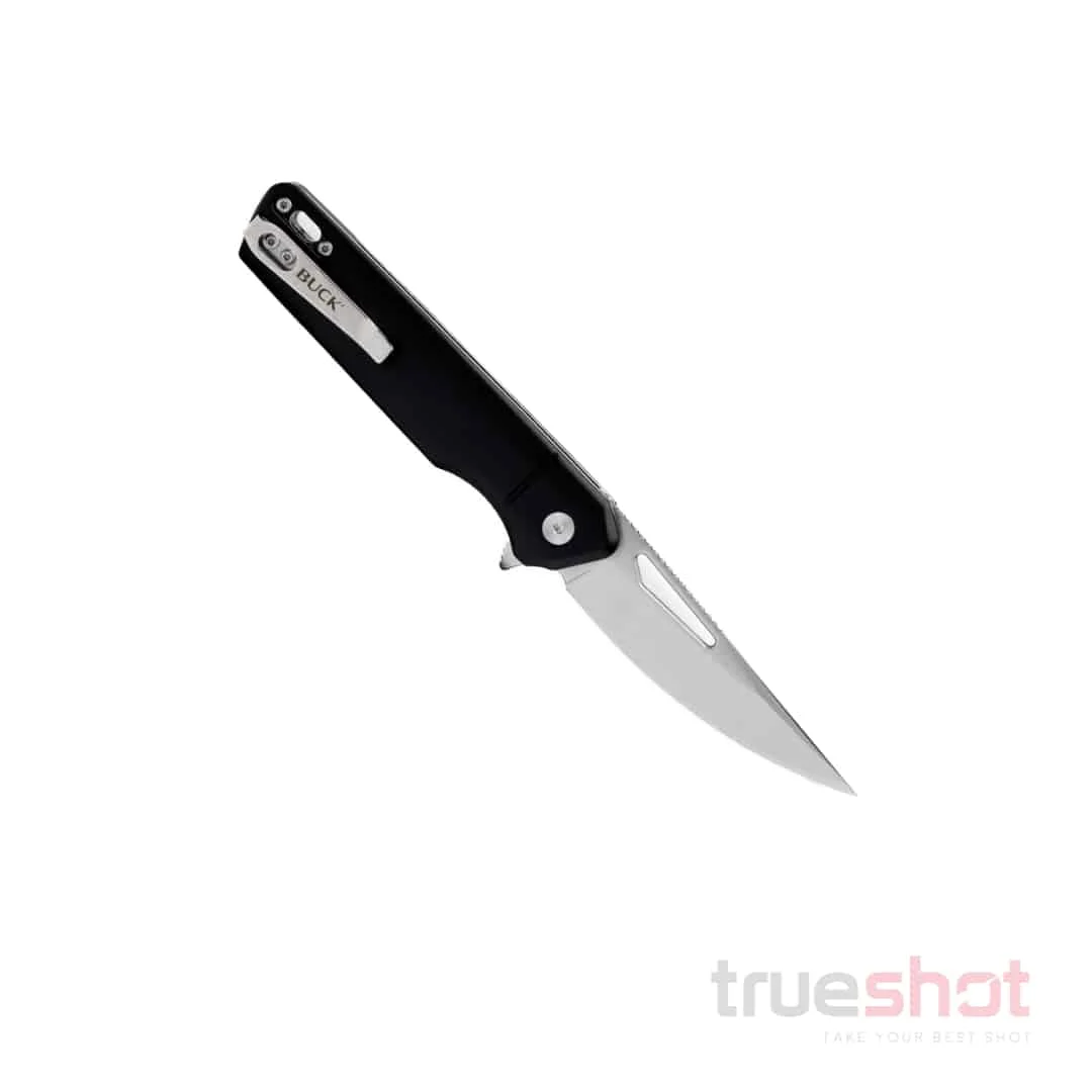 Buck - 239 Infusion - Black - Aluminum - Satin - 7Cr - 3.25"