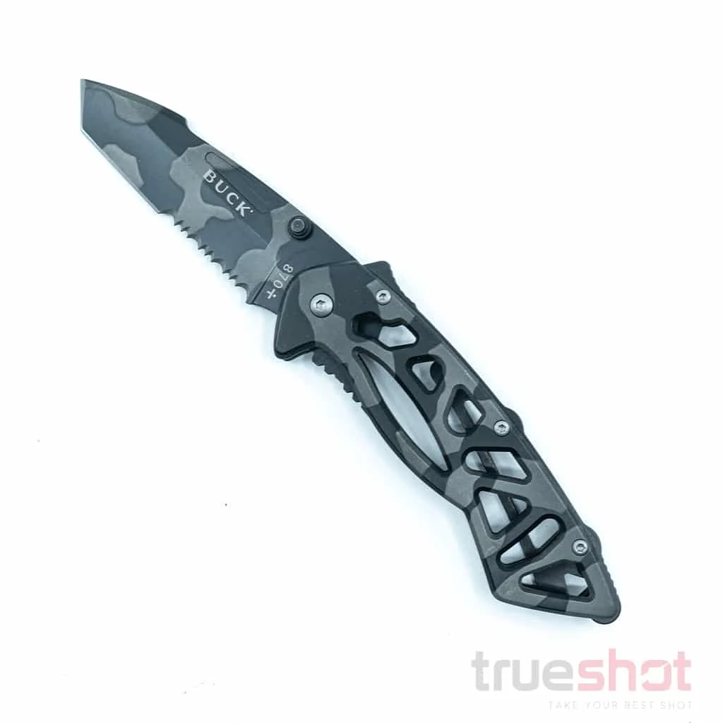 Buck - Bones - Tiger Stripe Camo Skeletonized - 420HC - 3.00"