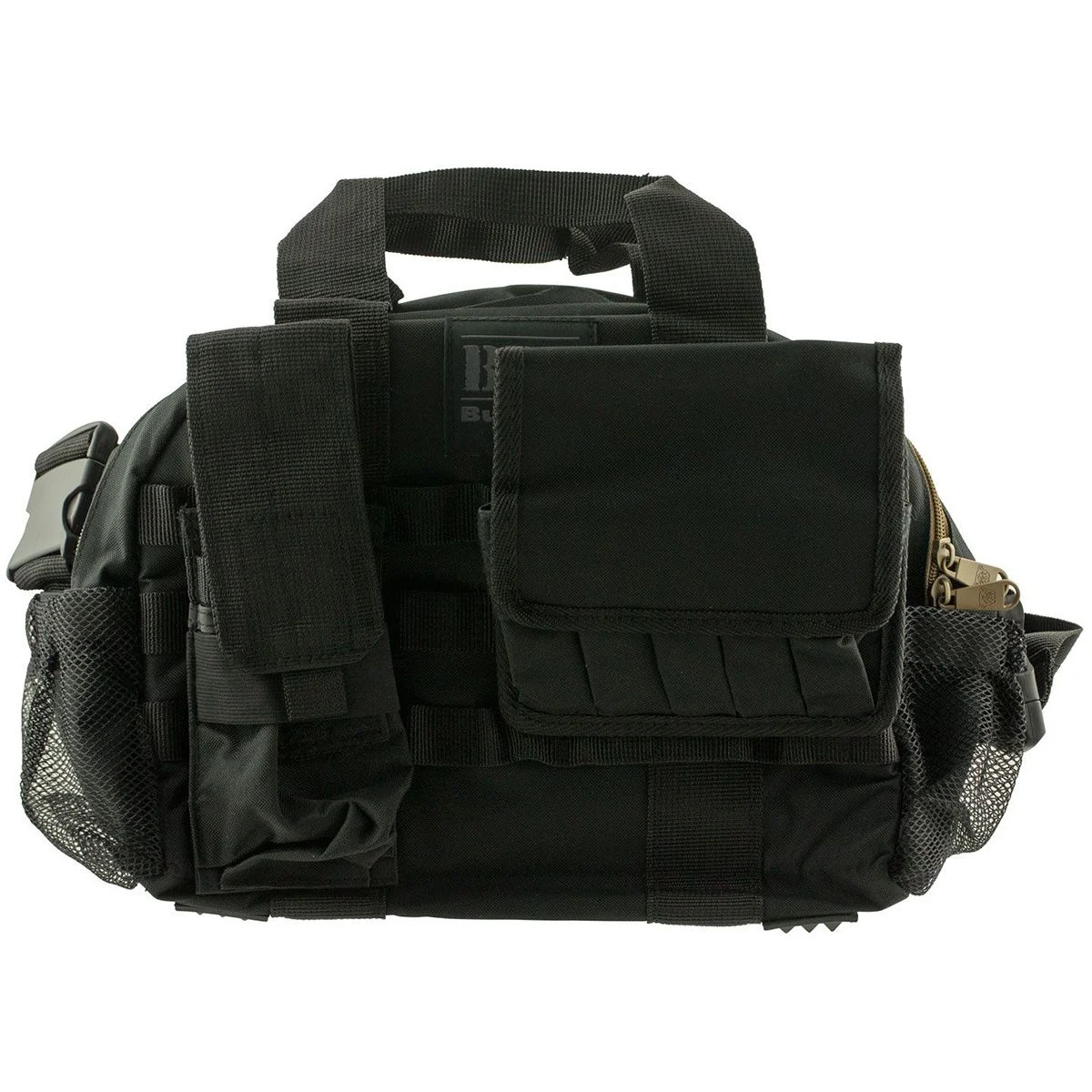 Bulldog Cases BDT940B Tactical Range Bag w/MOLLE Mag Pouches - Black
