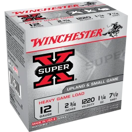 Winchester 12 Gauge 2.75 1-1/4 oz 7.5 Shot Ammo