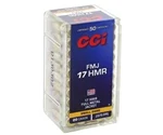 CCI 17 HMR Ammo 20 Grain Full Metal Jacket - 0055