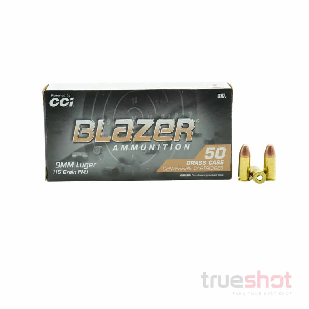 CCI - Blazer - 9mm - 115 Grain - FMJ
