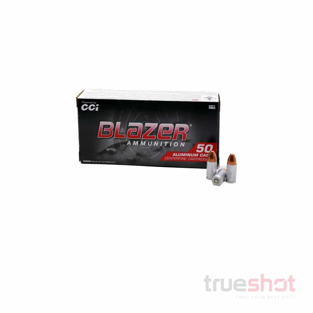 CCI - Blazer - 9mm - 124 Grain - TMJ - Aluminum Case