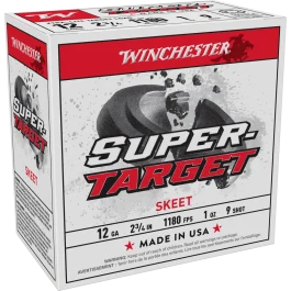 Winchester 12 Gauge 2.75 1 oz 9 Shot 1180 fps Ammo