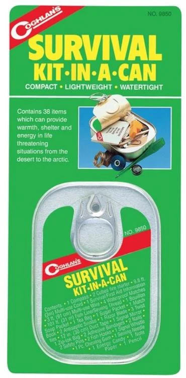 Coghlans Survival Kit In A Can