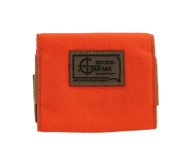 Cole-TAC HW1009 Hunter Ammo Wallet, Burnt Orange Cordura, 10 Rds