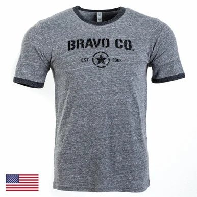 Command Ringer Tee S/S, Mod 9 (Grey/Black)