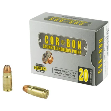 Corbon Ammo COR357SIG125, 357 SIG, 125 Gr JHP, 20 Rds