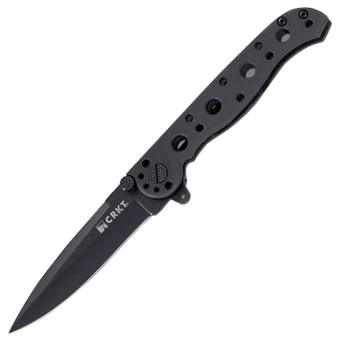 CRKT M16 - 10KS Tanto Black with Triple Point Serrations Stainless Steel Handle - CRKM1610KSC
