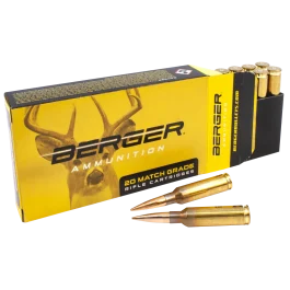 Berger Target 6.5 Creedmoor 156 Grain Hybrid Ammo