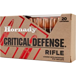 Hornady Critical Defense 308 Winchester 155 Grain Flex Tip eXpanding