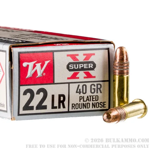 500 Rounds of .22 LR Ammo by Winchester - 40gr CPRN