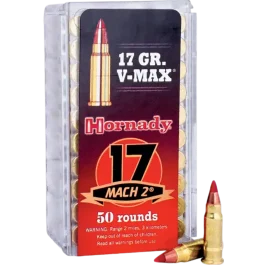 Hornady Varmint Express 17 HM2 17 Gr Hornady V Max Ammo
