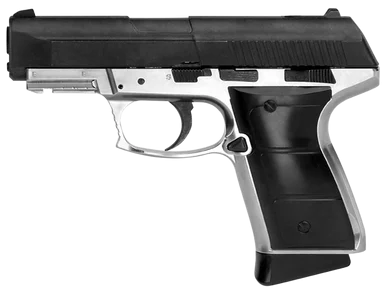 Daisy 5501 Powerline, .177 BB, 6.80" Barrel, 15+1 Rds, Silver Metal Frame