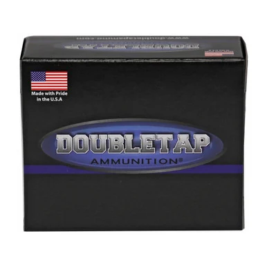 DoubleTap Ammunition DBLTAP 10MM 230GR EQ JHP, 10MM, 230 Grains, 20 Rds, Black