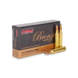 PMC Bronze 223 Remington 55 Gr Pointed Soft Point
