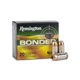 Remington Golden Saber Bonded 45 ACP 230 Grain BJHP