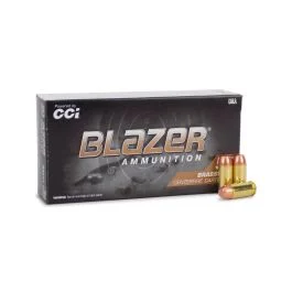 CCI Blazer Brass 40 S&W 165 Grain FMJ