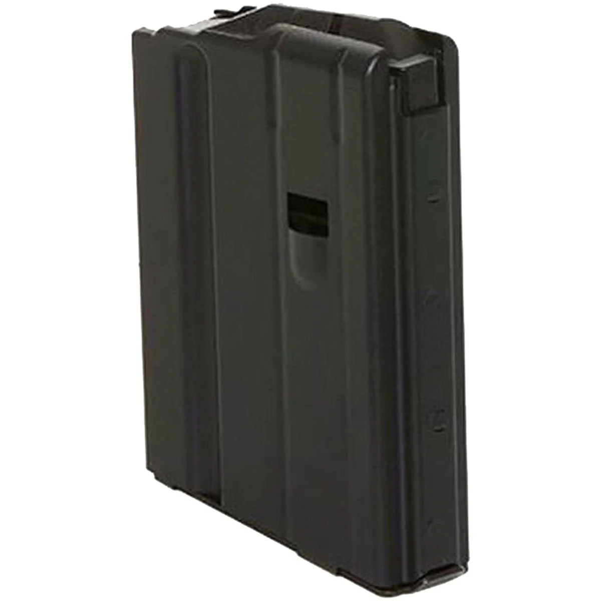 DURAMAG Stainless Steel SR25 Pattern Black with Black Follower Detachable 5rd 6.5 Creedmoor, 308 Win, 7.62x51mm NATO for AR-10 - 5X08041185CPD