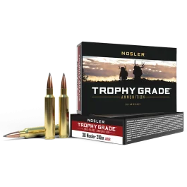 Nosler Trophy Grade 30 Nosler 210 Gr Nosler Spitzer AccuBond Long Range Ammo