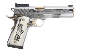 EAA - European American Armory MC1911S Liberador, 9MM, 5.00" Barrel, 10+1 Rds, Stainless/Silver