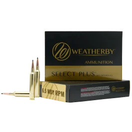 Weatherby Select Plus 6.5 WBY RPM 127 Grain Barnes LRX Lead Free