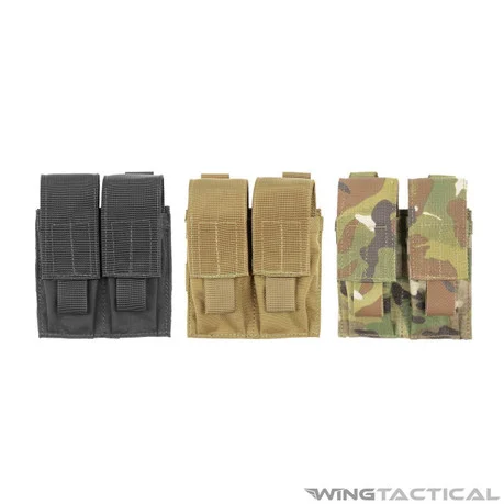 Elite Survival Systems MOLLE Double Pistol Mag Pouch