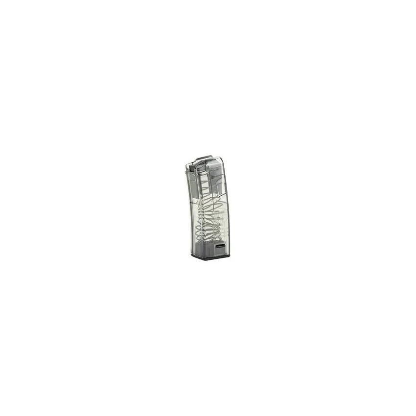 Elite Tactical Systems Group, Magazine, 9MM, 10 Rounds, Fits H&K MP5, Polymer, Clear - MGETSHKMP5-10