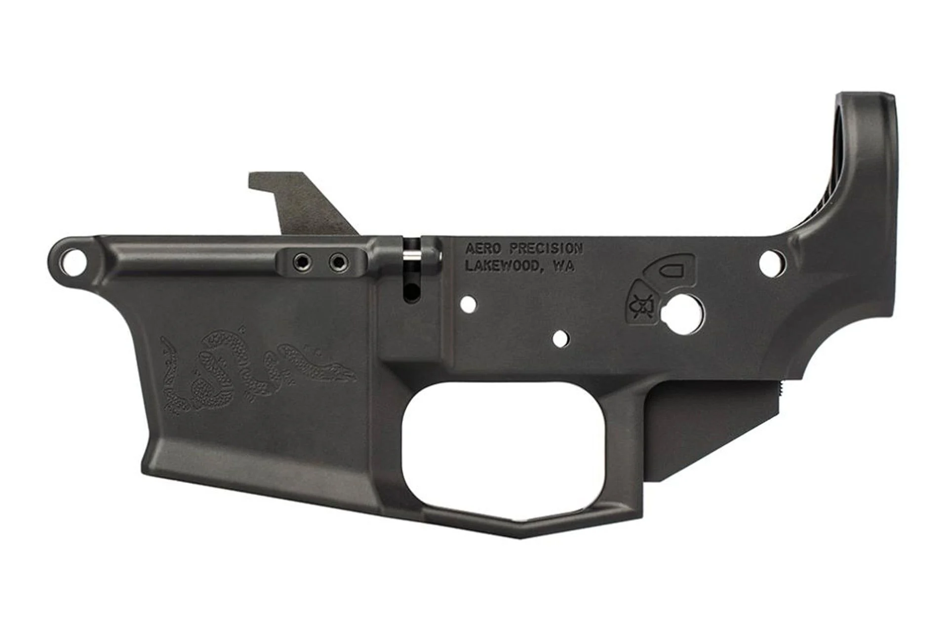Aero Precision EPC-9 Lower Receiver, Special Edition: Franklin Snake - Anodized Black - APAR620048AC