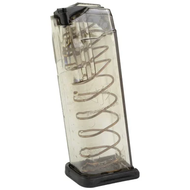 ETS MAG, Magazine, 15 Rds, Clear Polymer