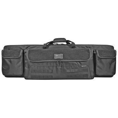 Evolution Outdoor Tactical 1680 Series, Double Rifle Case, 42", Black