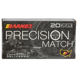 Barnes Bullets Precision Match 6.5 Creedmoor 140 Grain Open Tip Match (OTM)