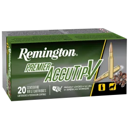 Remington Premier Accutip-v 224 Valkyrie 60 Grain AccuTip-V Boat-Tail