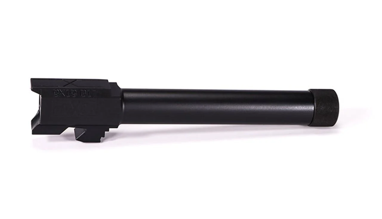 Faxon Firearms For GLOCK 17 Barrel - Threaded - 4150 - Nitride 1:10 Twist - GA910N17NGQ-T