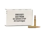 Federal 223 Ammo 62 Grain Enforcement Tactical Bonded Soft Point - XM223SP1
