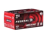 Federal American Eagle 22 Long Rifle Ammo 38 Grain Plated Lead Hollow Point - AE22