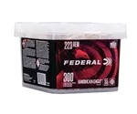 Federal American Eagle 223 Remington Ammo 55 Grain Full Metal Jacket Boat‑Tail – AE223BUK