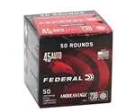 Federal American Eagle 45 ACP Ammo 230 Grain Full Metal Jacket - AE45A50