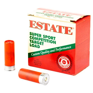 Federal Estate SS 12GA 2.75" #8, 25 Rds