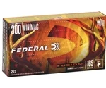 Federal Fusion 300 Winchester Magnum Ammo 165 Grain Bonded Soft Point - F300WFS2