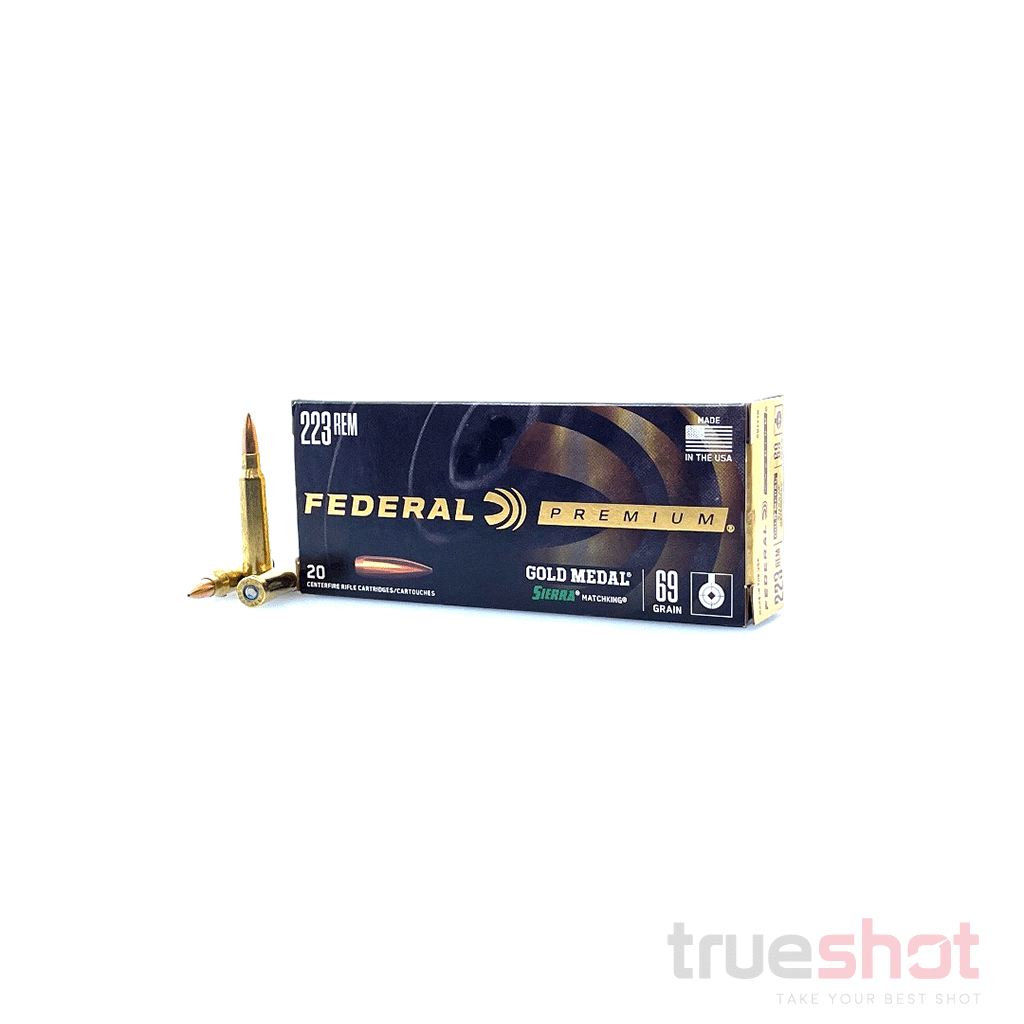 Federal - Gold Medal Match - 223 Rem - 69 Grain - HP