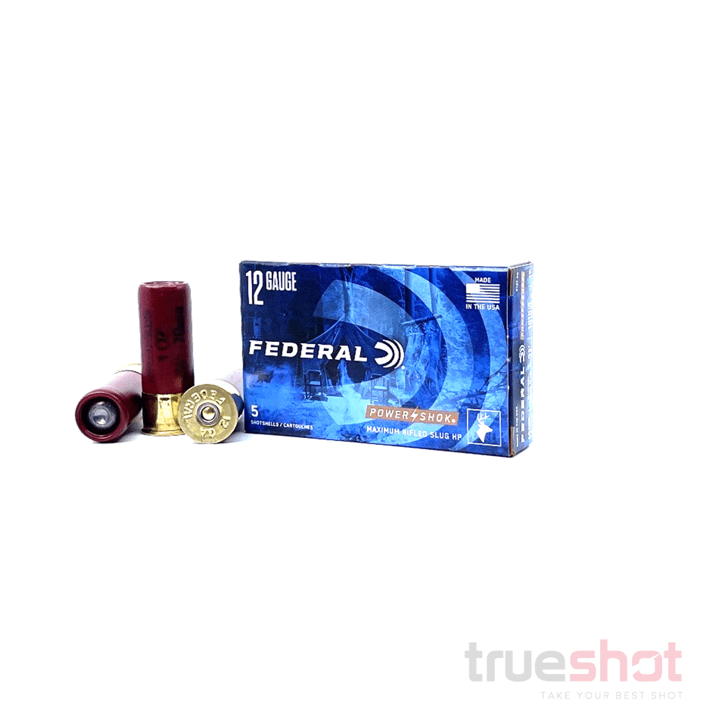 Federal - Power Shok - 12 Gauge - Slug - 2.75" - 1 oz. - 1610 FPS