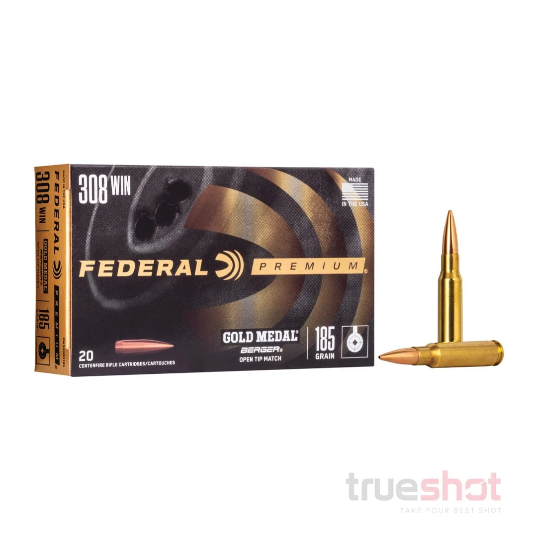 Federal - Premium - 308 Win - 185 Grain - Open Tip Match